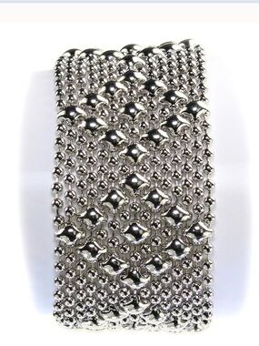 Bracelet chrome finish by Sergio Gutierrez